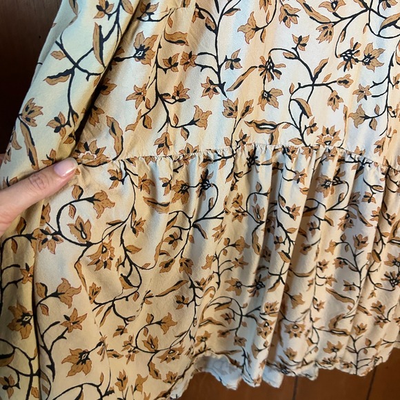 Lane Bryant‎ Floral Print Long Sleeve Blouse Womens Size 20 - Picture 2 of 6